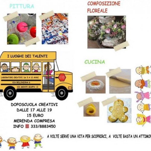 corso di cucina per bambini, corso di cucina doposcuola, Bologna